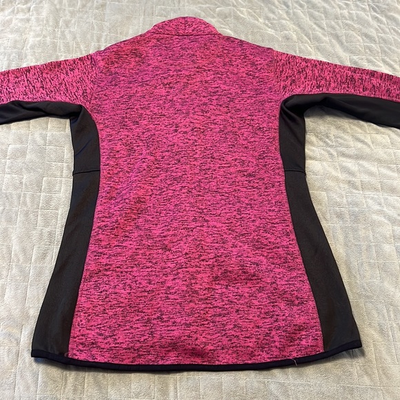 NWT Marc New York Performance Knit Jacket, Pink, Black, Zippered Pockets, Size S - Picture 3 of 10